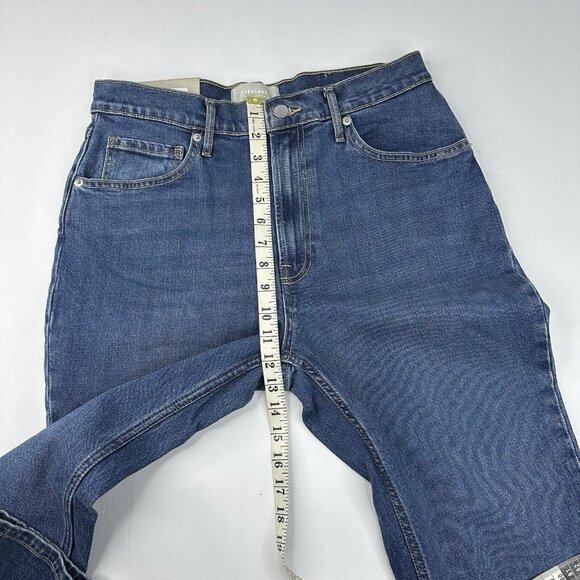 Everlane Women's‎ NWT Indigo The Original Cheeky Straight Jean W30 Crop/L26 - Picture 10 of 13